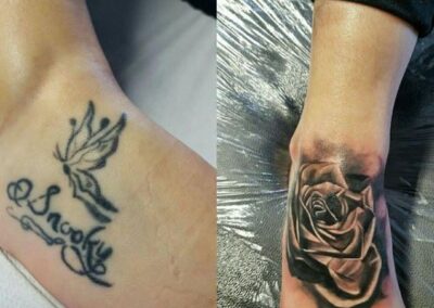 Tattoo coverup - Rose