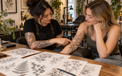 Botanical Tattoos Adelaide: Planning Flowers and Plants for the Body